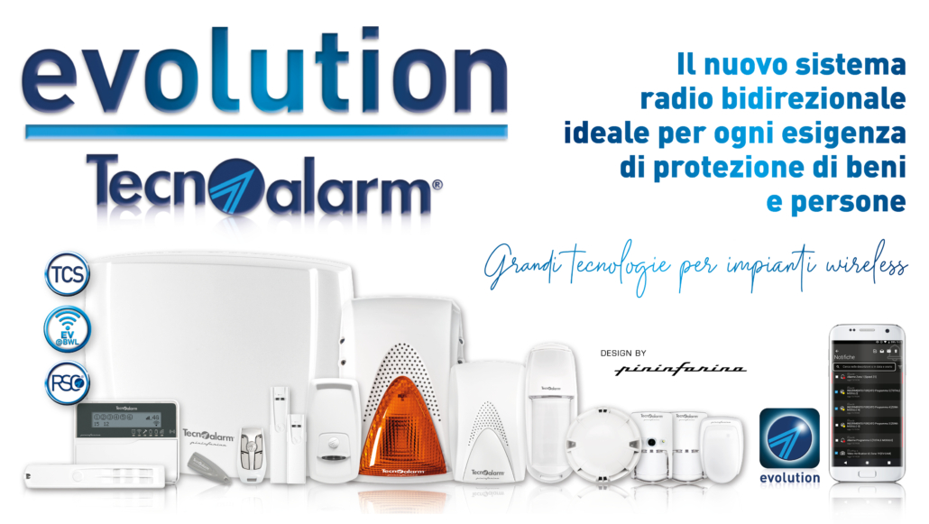 TECNOALARM EVOLUTION ANTIFURTO